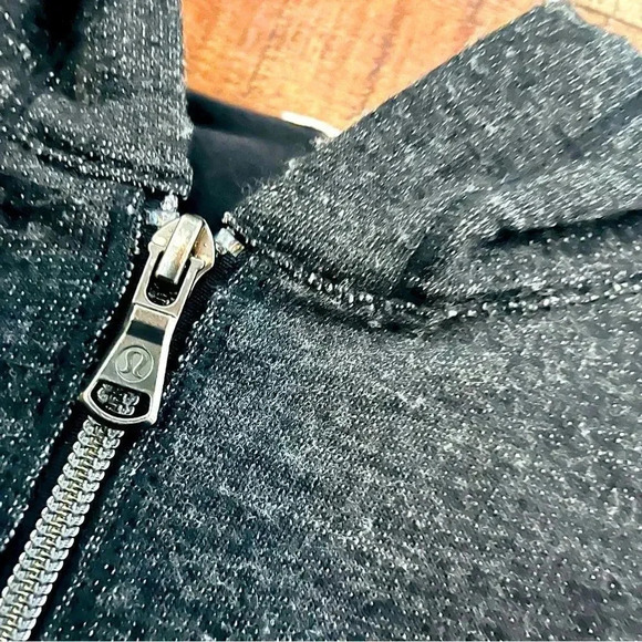 Lululemon Athletica Gray Full Zip Hoodie Jacket - Picture 3 of 8